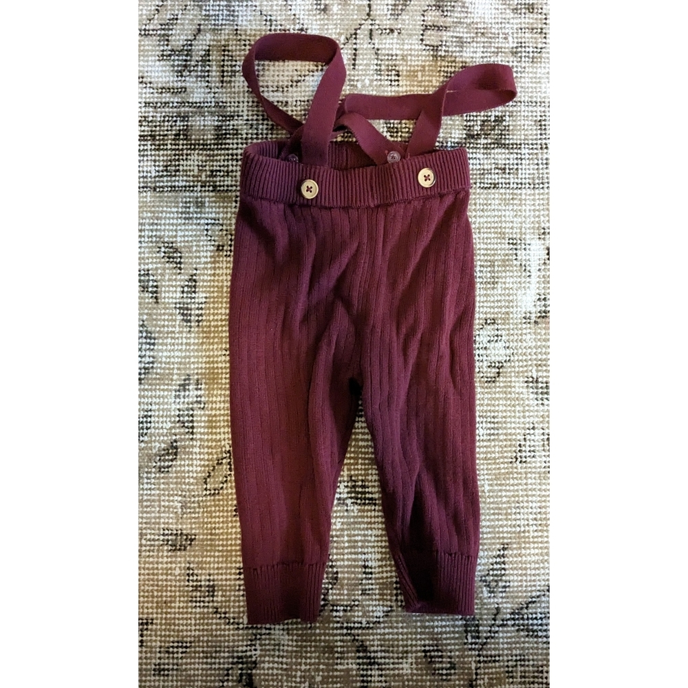 Cat & Jack knit overalls 6-9 months